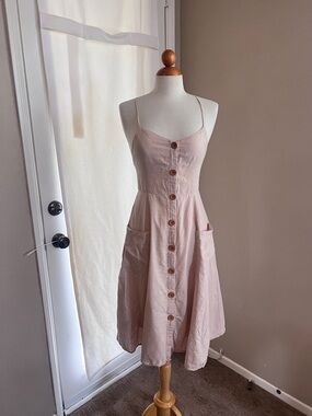 100% Cotton A-Line Dress